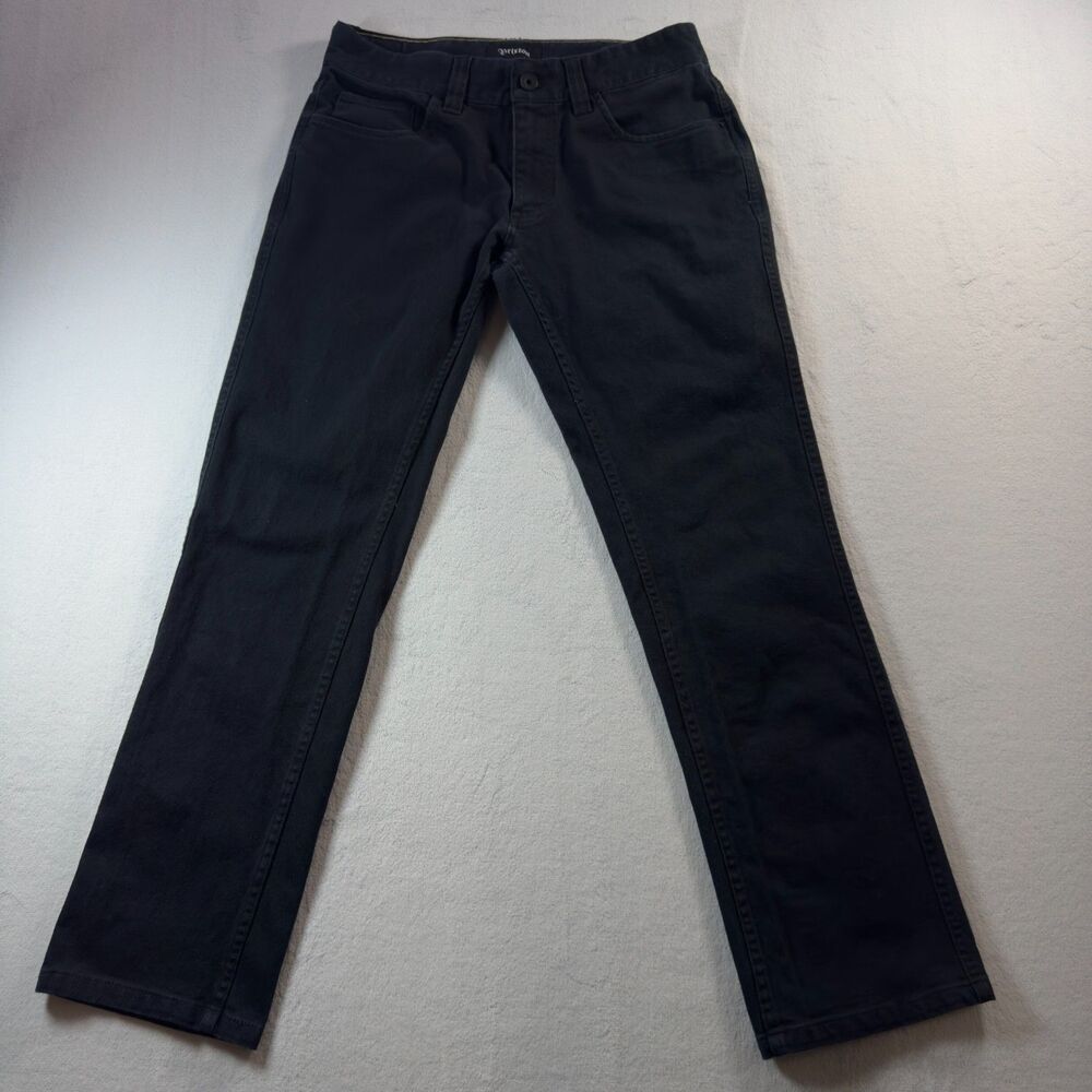 Brixton Men's Reserve Pant Standard Fit Size 30x30 Color Black